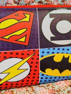NWT Heimish DC Comics, Marvel, Wallet Zip